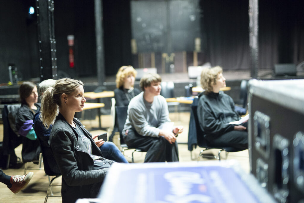 NoFive – erste Probe alter Schlachthof Wels – Foto © Martin Bruner