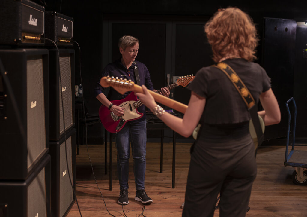 NoFive – erste Probe alter Schlachthof Wels – Foto © Martin Bruner