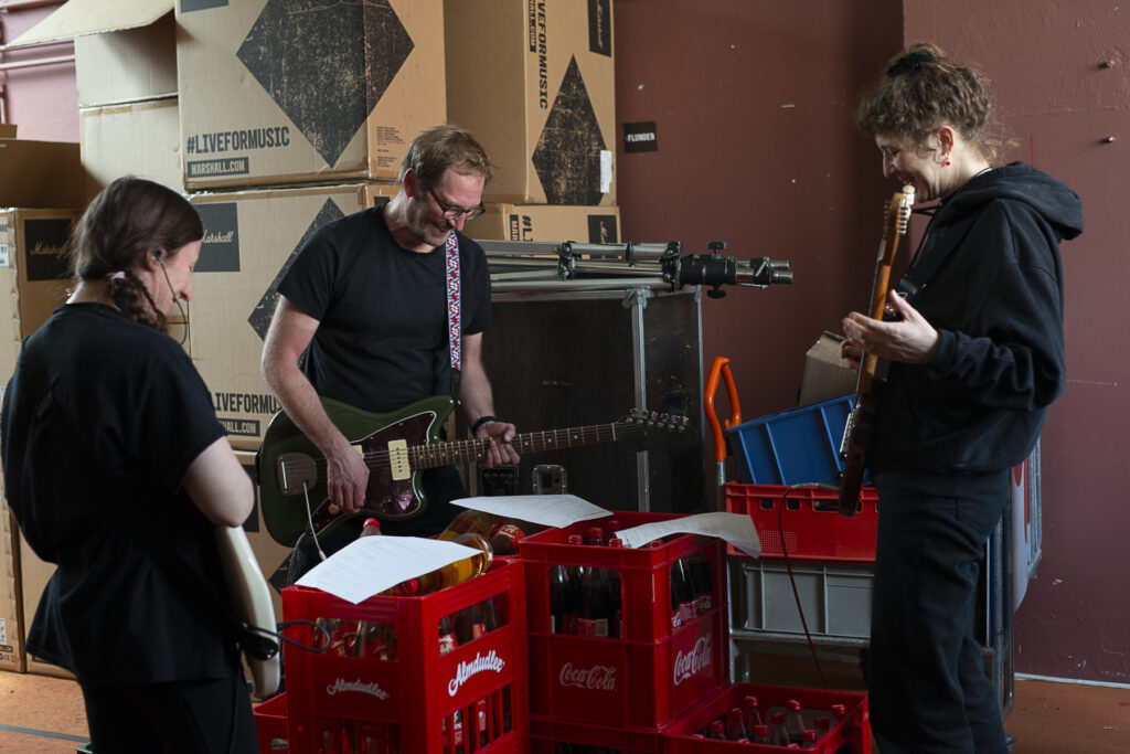NoFive – erste Probe alter Schlachthof Wels – Foto © Martin Bruner