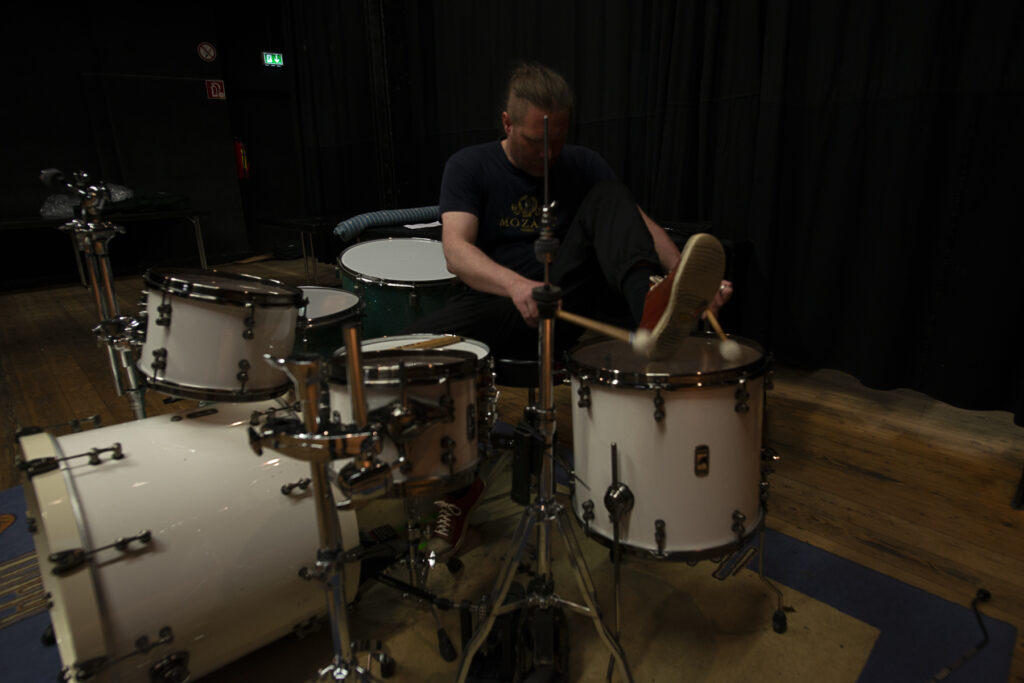 NoFive – erste Probe alter Schlachthof Wels – Foto © Martin Bruner
