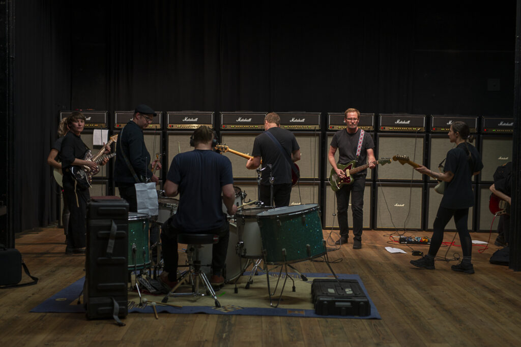 NoFive – erste Probe alter Schlachthof Wels – Foto © Martin Bruner